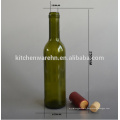 Haonai eco-friendly FDA,SGS food grade atrovirens wine glass bottle